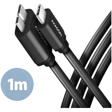 AXAGON Data and power suply cable, 1 m BUMM3-CM10A