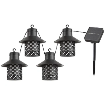 Rabalux 77003 - LED saules lampa XIMPU 8xLED/0,1W/