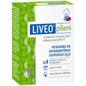 Uztura bagātinātājs Liveo pilieni 8ml