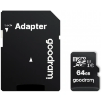Goodram Micro SD 64GB UHS 10 Class Memory Card Wit