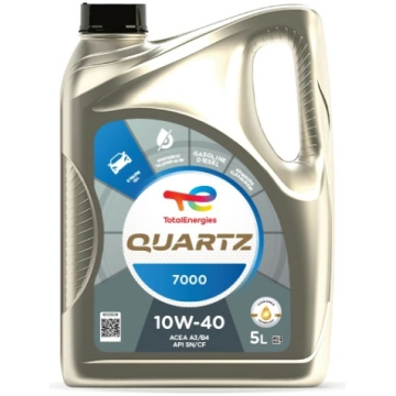 Motoreļļa 10W40 TOTAL QUARTZ 7000 5L