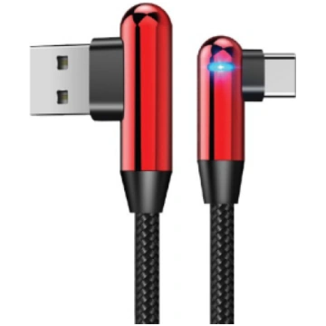 Evelatus - Type-C Data Cable TPC05 L-Shape Red TPC