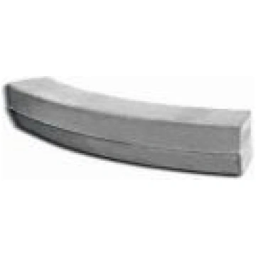 Kerbstone Rx, ceļu apmale rādiusa pelēka (apmale/r