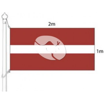 Latvijas valsts karogs (mastam) 1gab