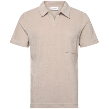 Lindbergh - Towel V-Neck Polo S/S - izmērs XL