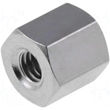 Screwed spacer sleeve | Int.thread: M2,5 | 5mm | h