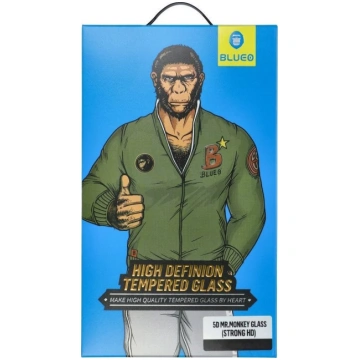 Blueo Szklo Hartowane 5D Mr. Monkey Glass - 590339