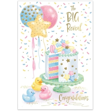 ICG Happy Gender Reveal Day Baby Grows On Clothesl
