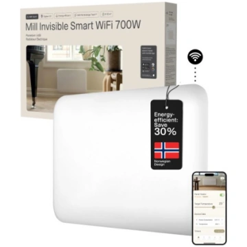 Mill Invisible Smart WiFi Heater PA700WIFI4 Panel 