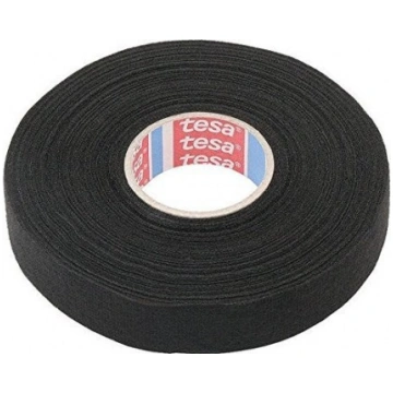 Izolācijas tekstila lente TESA (melna) 25m x 15mm 