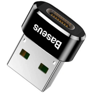 Baseus USB vīrišķais uz Type-C sievišķo adapteris 