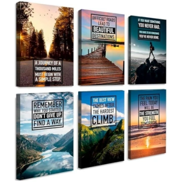 Throwbacktraits Motivational Wall Art Canvas Wall