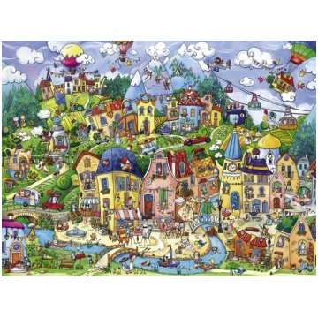 Puzzle Rita Berman: Happytown Heye