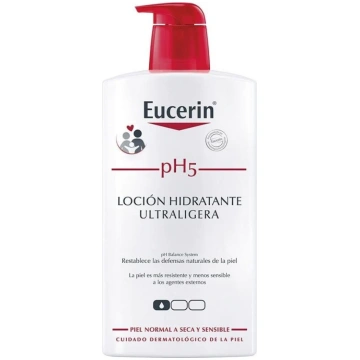 Ķermeņa losjons Eucerin pH5 Ultra Light, 1000 ml