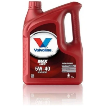 Motoreļļa VALVOLINE 5W40 MAXLIFE 4L. 5w-40