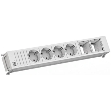 Bachmann POWER FRAME 4xCEE7/3 2xCM 0.2m GST18 RAL9