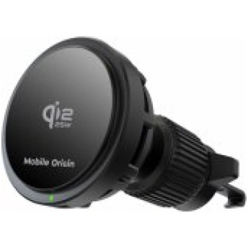 MOBILE ORIGIN Qi2 25W Wireless Car Charger CA24 Bl
