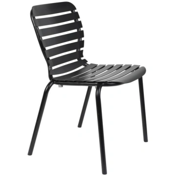 Garden Chair Vondel Black Zuiver, White Label Livi