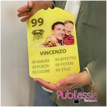 Fifa Card - Festa del Papà - Football team card pe