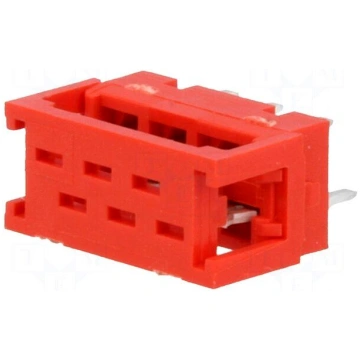 Micro-MaTch | adapter | PIN: 6 | IDC,THT | on PCBs