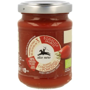 Alce Nero BIO divkārši koncentrēta tomātu pasta, 1