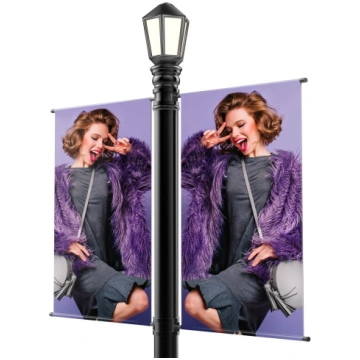 Street Banner karogs - divpusējs 2-x-73-cm 100-cm
