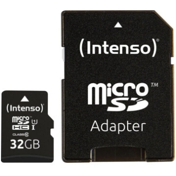 Flash Memory Card|Micro SDHC|32GB|Speed Class 10|I