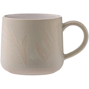 Krūze BOTANICAL OLIVE LEAF 400 ml, pelēka, akmensm