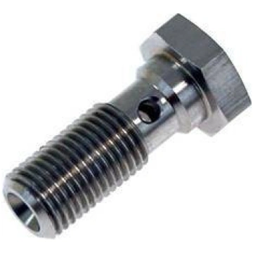 Stainless Steel AN3 24MM Banjo Hose End Fitting - 