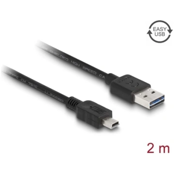 Delock Cable EASY-USB 2.0 Type-A male > USB 2.0 Ty