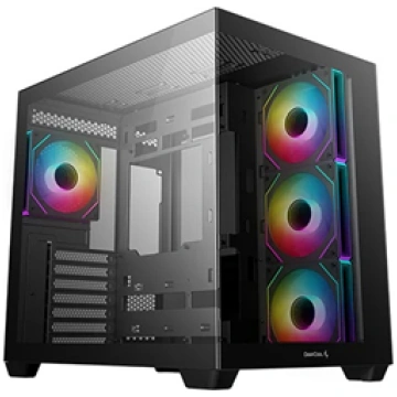 Deepcool CG530 4F | Black | Mid Tower | Power supp