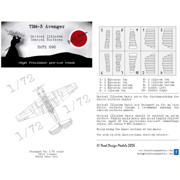 Grumman TBM-3 Avenger - Optical Illusion Control S
