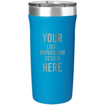 Personalized h2go Palermo 18 oz Tumbler | Aqua