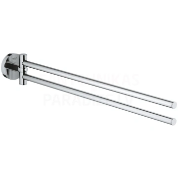 GROHE divzaru dvieļu stienis Essentials New (Hroms