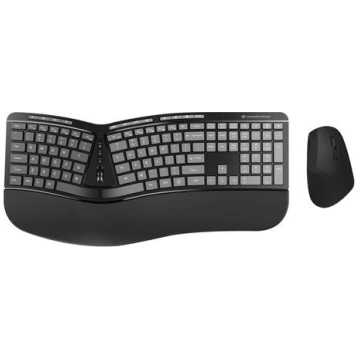 CONCEPTRONIC Wireless Keyboard+Mouse ergo Layout U