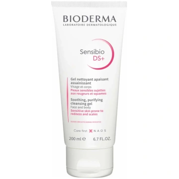 BIODERMA Sensibio DS+ putojošais gēls 200 ml