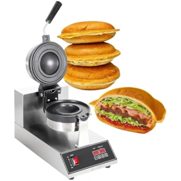 Komerciāls Hamburgeru vafeļu aparāts ledus burgeru
