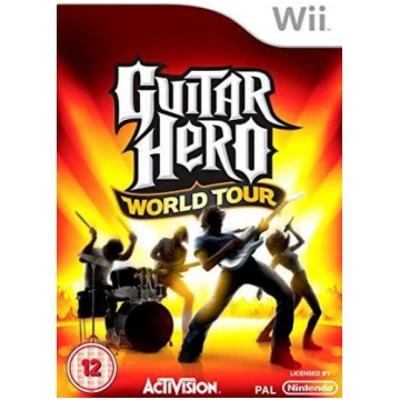 Lietots - WII GUITAR HERO WORLD TOUR LIETOTA