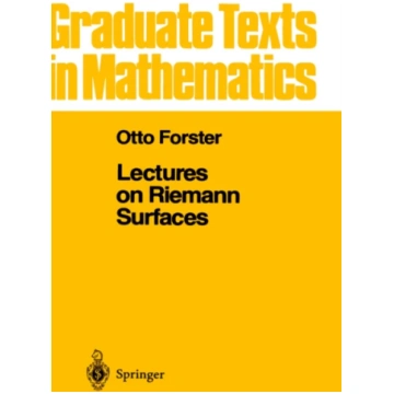 Lectures on Riemann Surfaces Otto Forster