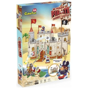Puzzle 3D - Pirate Castle ( 306 P833 ) puzle puzzl