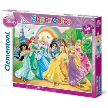 Clementoni: puzzle 104 el. - princese