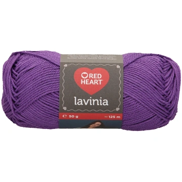 Lavinia /Red Heart/ 50g #00016 "Ceriņi" LatvianCra