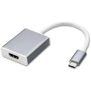 Qoltec Adapter USB-C 3.1 | HDMI | 4K | MHL | Alumi