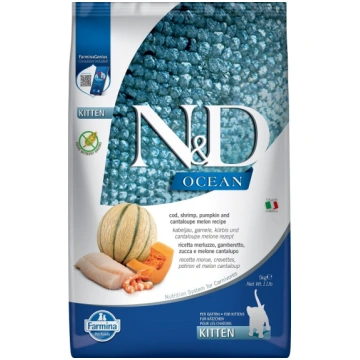 Farmina N&D Cat Ocean Kitten Cod 5 kg | 8010276038