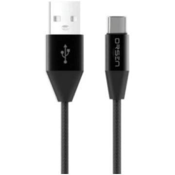 Orsen S33 Type-C Data Cable 2.1A 1.2m black T-MLX5