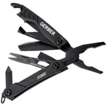 GERBER daudzfunkcionālais instruments Dime Black B