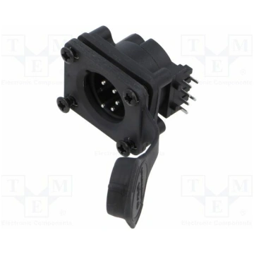 Connector: XLR; socket; male; AXS; 7.5A; 133V; PIN