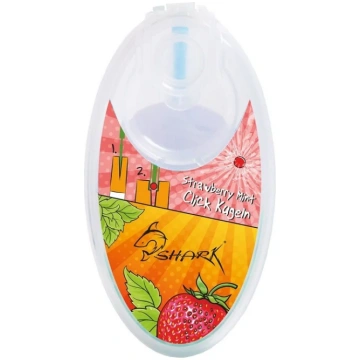 SHARK aromakapsulas Strawberry Mint 100 gab
