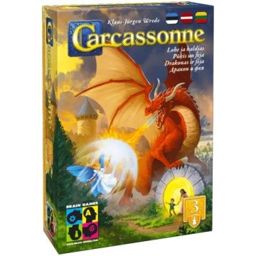 Galda spēle Carcassonne paplašinājums 3: Dragon an