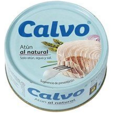 Zivju tunča steiks savā sulā, konservi, Calvo, 160